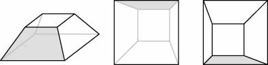 Although the truncated pyramid cannot be rotated in Eminence Designer, there is nothing to stop you from picking a different side for the front of your box.